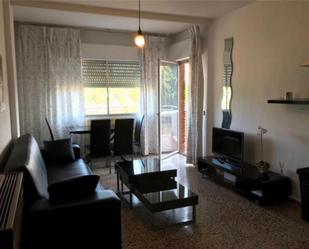 Sala d'estar de Pis de lloguer en  Toledo Capital amb Calefacció, Jardí privat i Terrassa