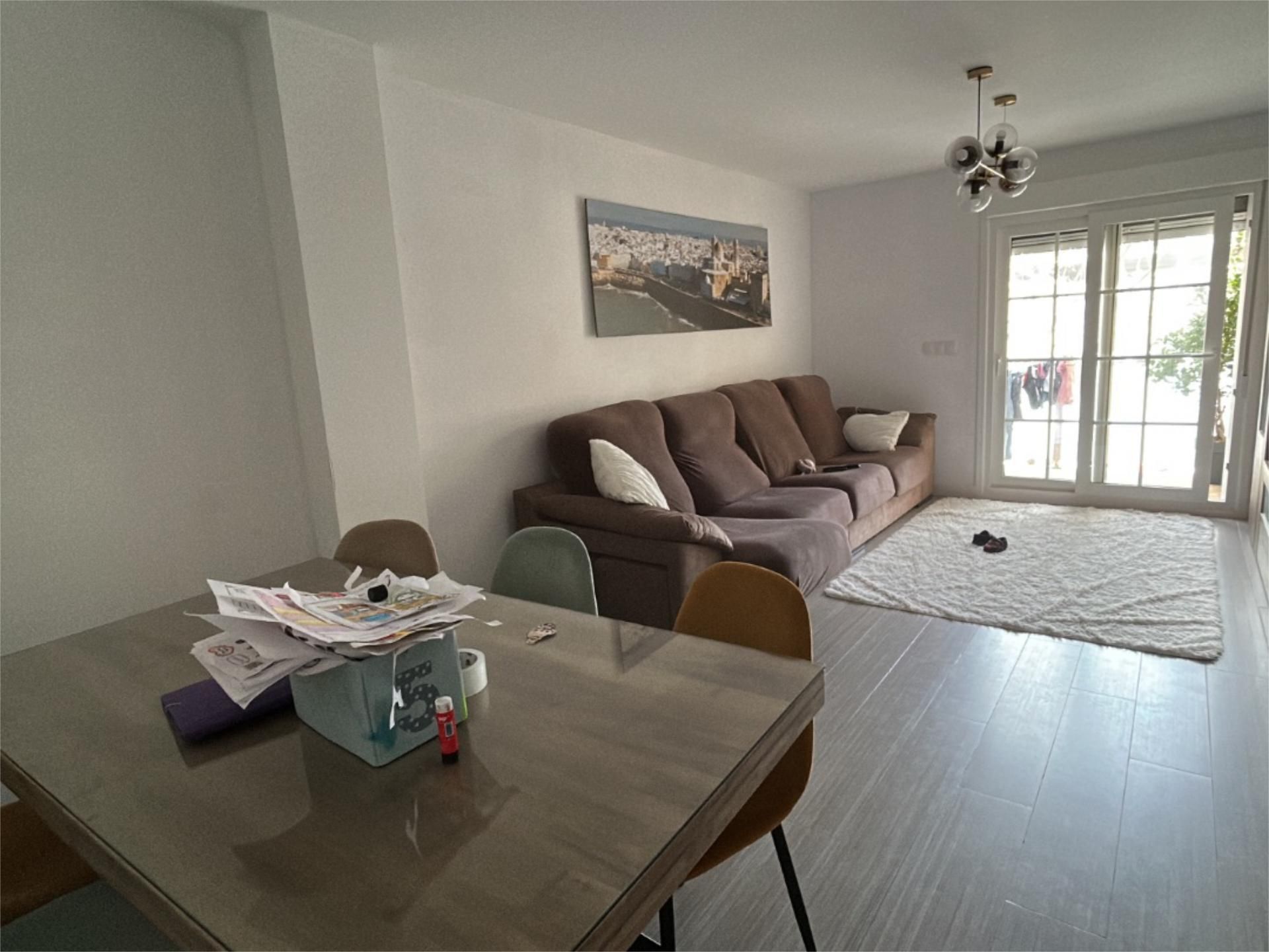 Sala d'estar de Pis en venda en  Cádiz Capital amb Aire condicionat, Calefacció i Terrassa