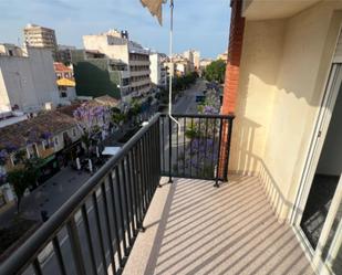 Balcony of Flat to rent in Dénia  with Air Conditioner, Terrace and Balcony