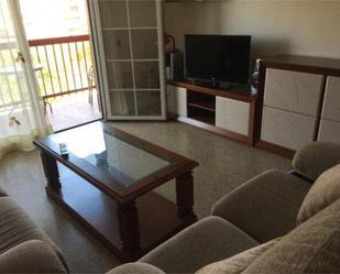Living room of Flat to rent in  Granada Capital  with Heating, Terrace and Furnished