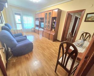 Living room of Flat for sale in  Pamplona / Iruña  with Heating, Parquet flooring and Terrace