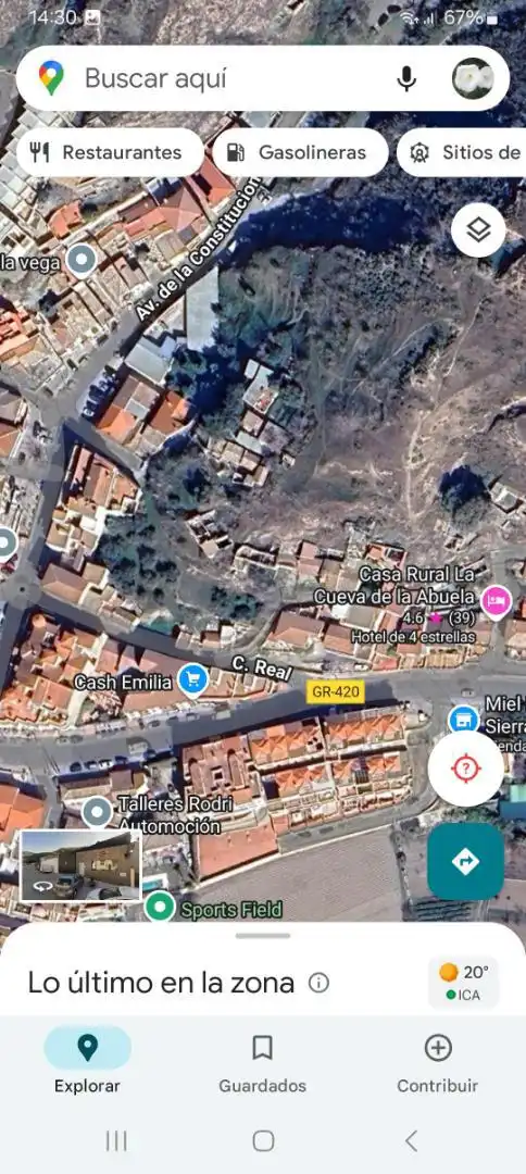 Vista exterior de Urbanitzable en venda en Cenes de la Vega