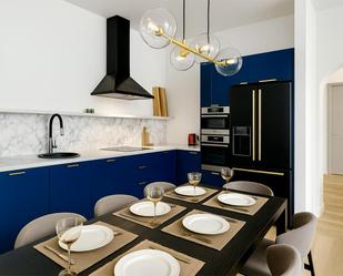 Kitchen of Flat for sale in  Madrid Capital  with Air Conditioner