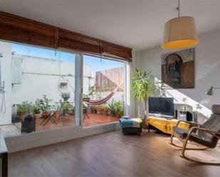 Sala d'estar de Pis en venda en  Sevilla Capital amb Aire condicionat, Calefacció i Terrassa