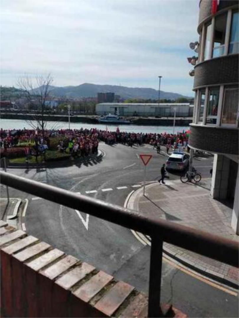 Exterior view of Flat for sale in Bilbao   with Heating and Terrace