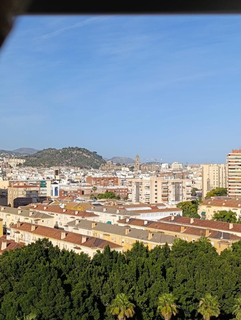 Vista exterior de Pis en venda en Málaga Capital amb Aire condicionat, Calefacció i Jardí privat