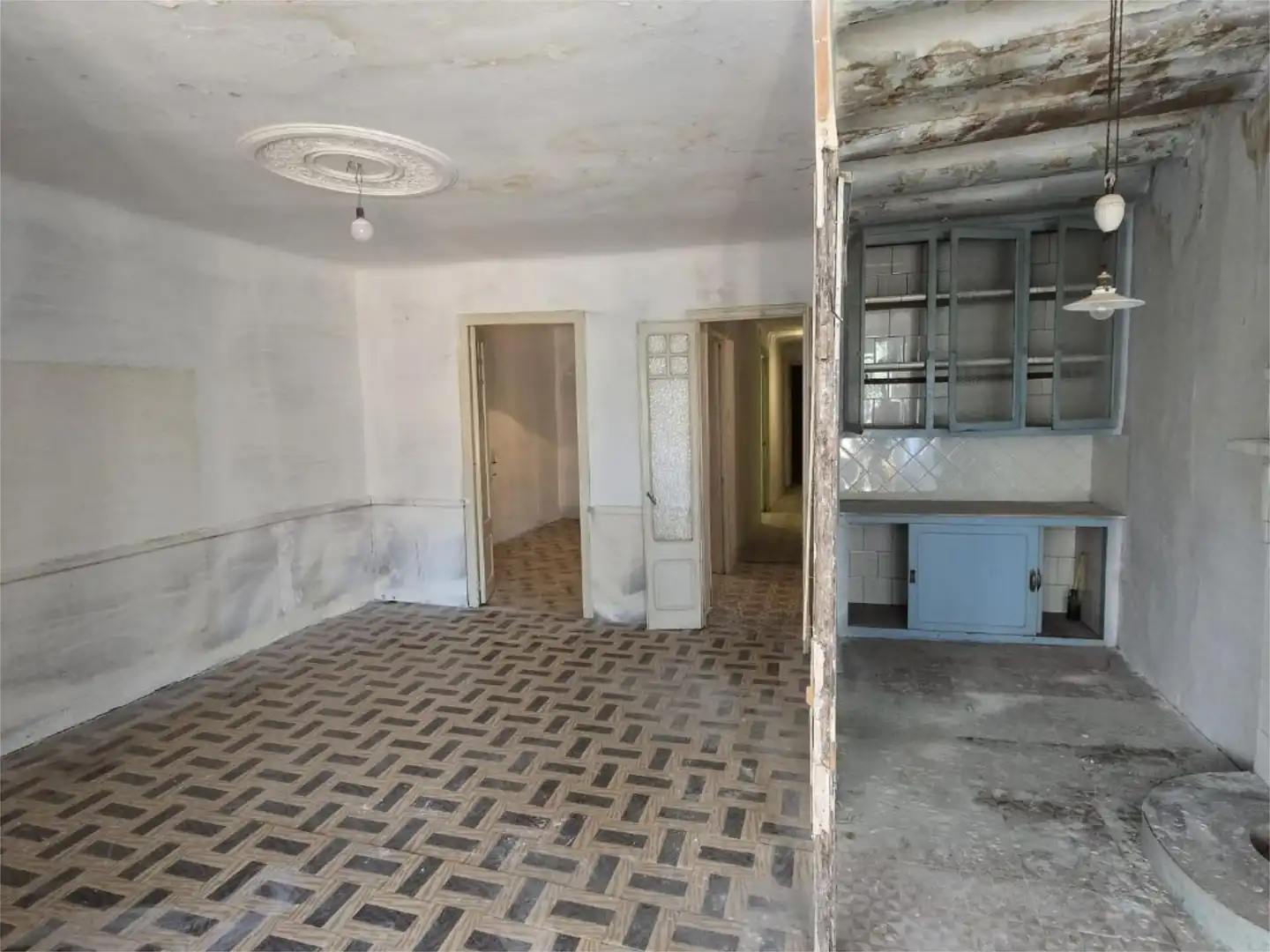 Wohnung zum Verkauf in Carrer General Prim, 20, Bellvís Küche von Wohnung zum Verkauf in Bellvís mit Privatgarten, Terrasse und Balkon