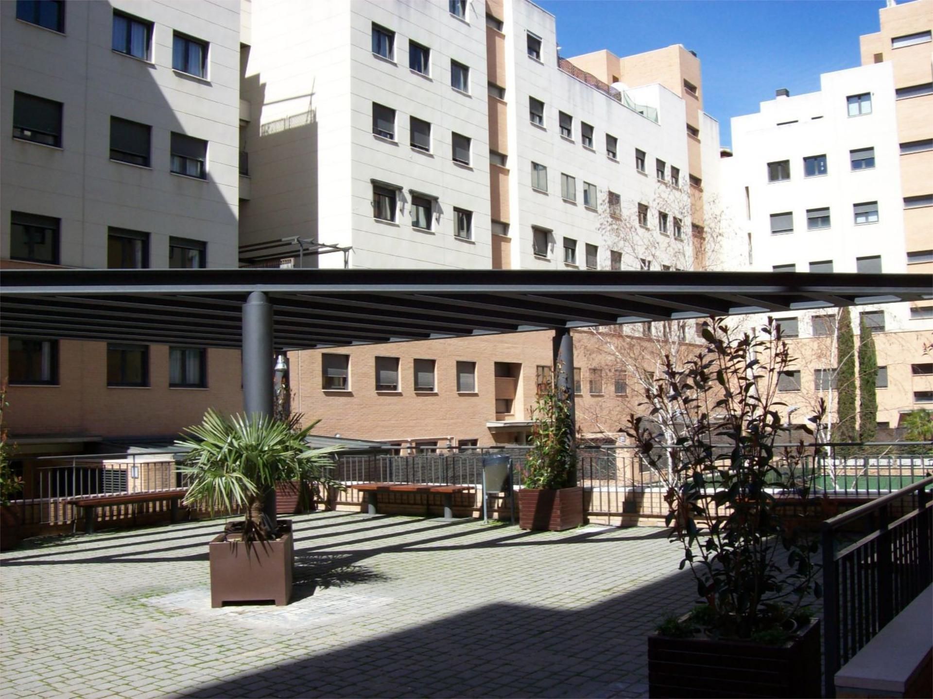 Exterior view of Flat to rent in  Madrid Capital  with Air Conditioner, Heating and Parquet flooring