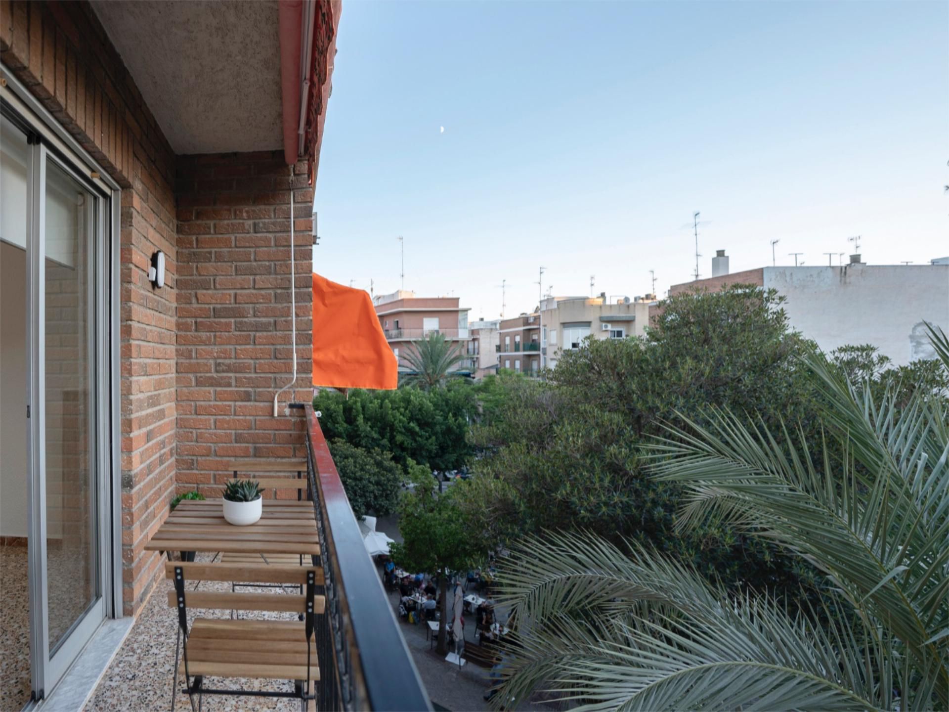 Balcony of Flat to rent in Elche / Elx  with Air Conditioner, Terrace and Furnished