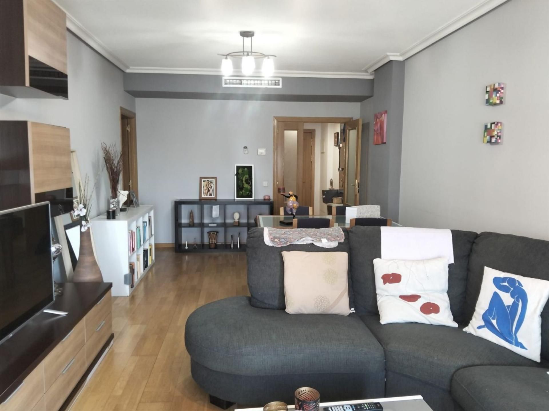 Living room of Flat for sale in Rivas-Vaciamadrid  with Air Conditioner, Heating and Private garden