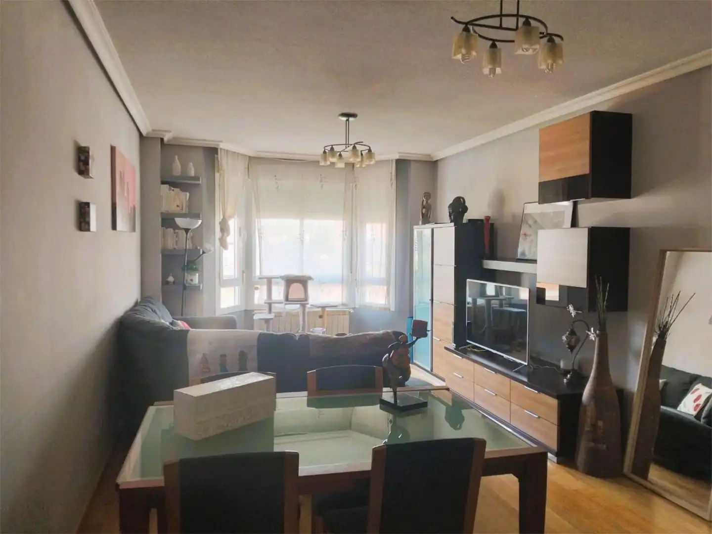 Living room of Flat for sale in Rivas-Vaciamadrid  with Air Conditioner, Heating and Private garden