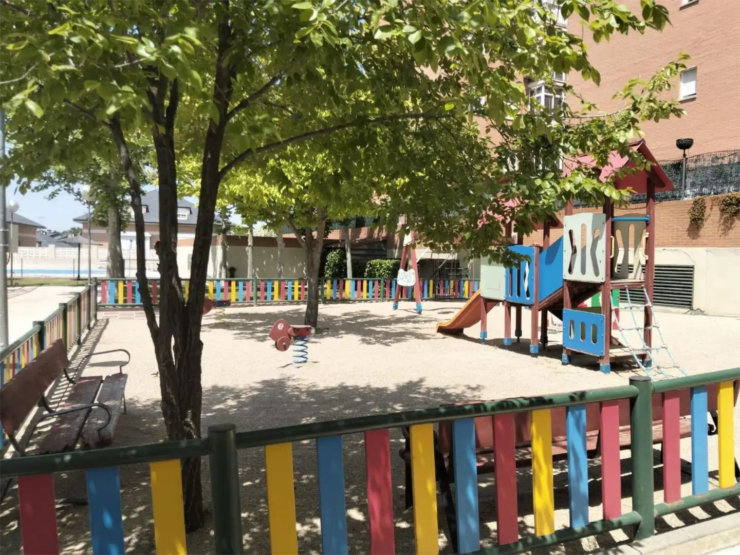 Exterior view of Flat for sale in Rivas-Vaciamadrid  with Air Conditioner, Heating and Private garden
