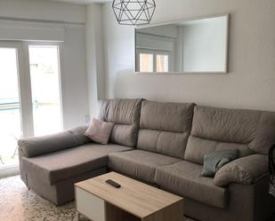 Sala d'estar de Pis de lloguer en Ciudad Real Capital amb Terrassa i Balcó