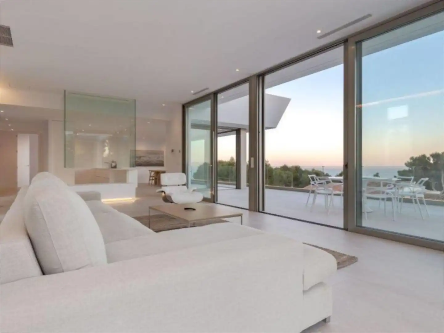 Casa o chalet de alquiler en Calle Manuel de Falla, 19, Portichol - Balcón al Mar Sala de estar de Casa o chalet de alquiler en Jávea / Xàbia con Aire acondicionado, Calefacción y Jardín privado