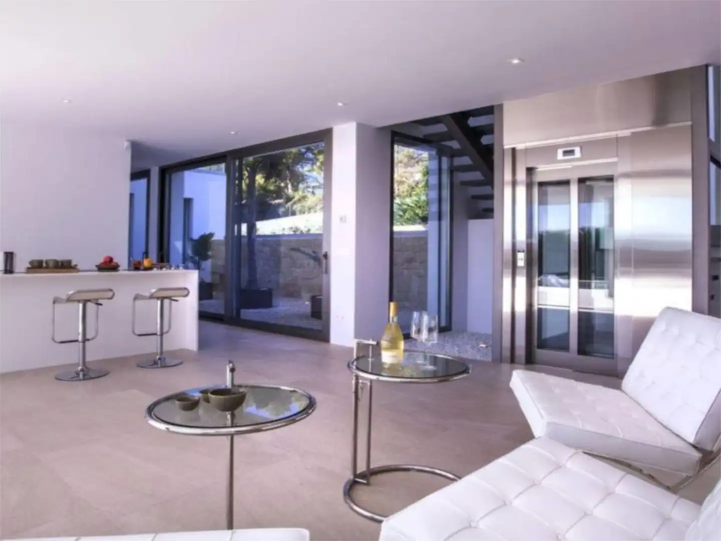 Casa o chalet de alquiler en Calle Manuel de Falla, 19, Portichol - Balcón al Mar Sala de estar de Casa o chalet de alquiler en Jávea / Xàbia con Aire acondicionado, Calefacción y Jardín privado