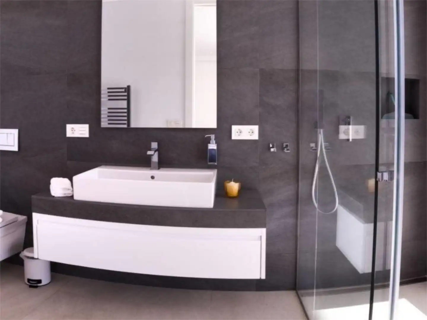 Casa o chalet de alquiler en Calle Manuel de Falla, 19, Portichol - Balcón al Mar Baño de Casa o chalet de alquiler en Jávea / Xàbia con Aire acondicionado, Calefacción y Jardín privado
