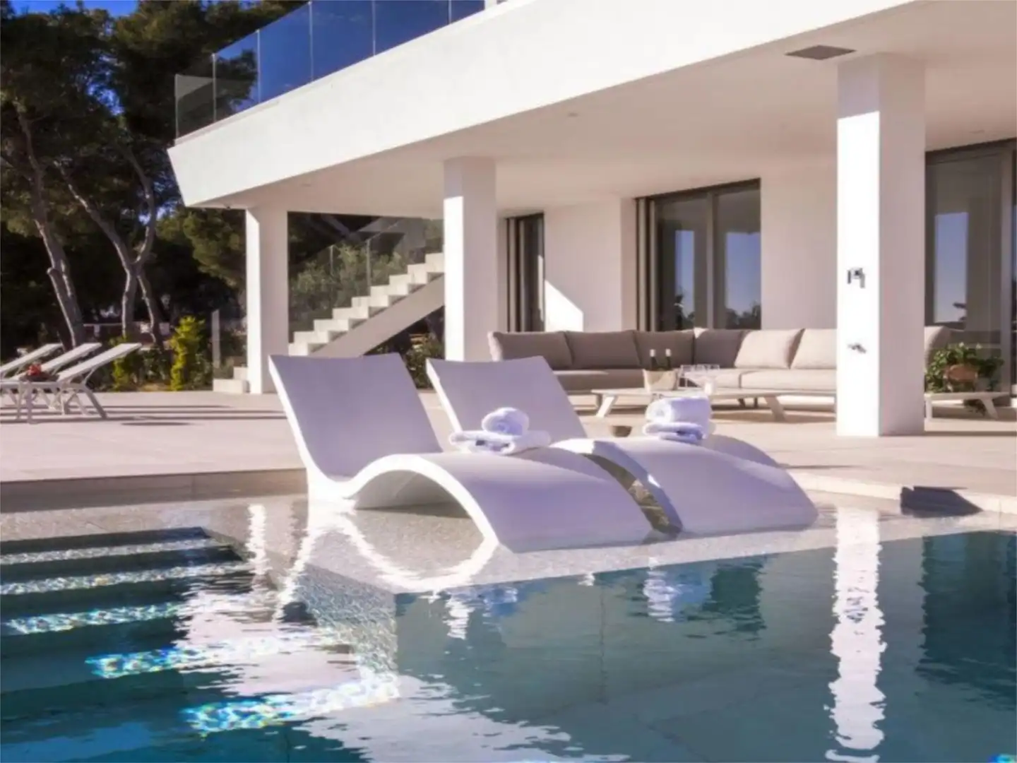 Casa o chalet de alquiler en Calle Manuel de Falla, 19, Portichol - Balcón al Mar Terraza de Casa o chalet de alquiler en Jávea / Xàbia con Aire acondicionado, Calefacción y Jardín privado
