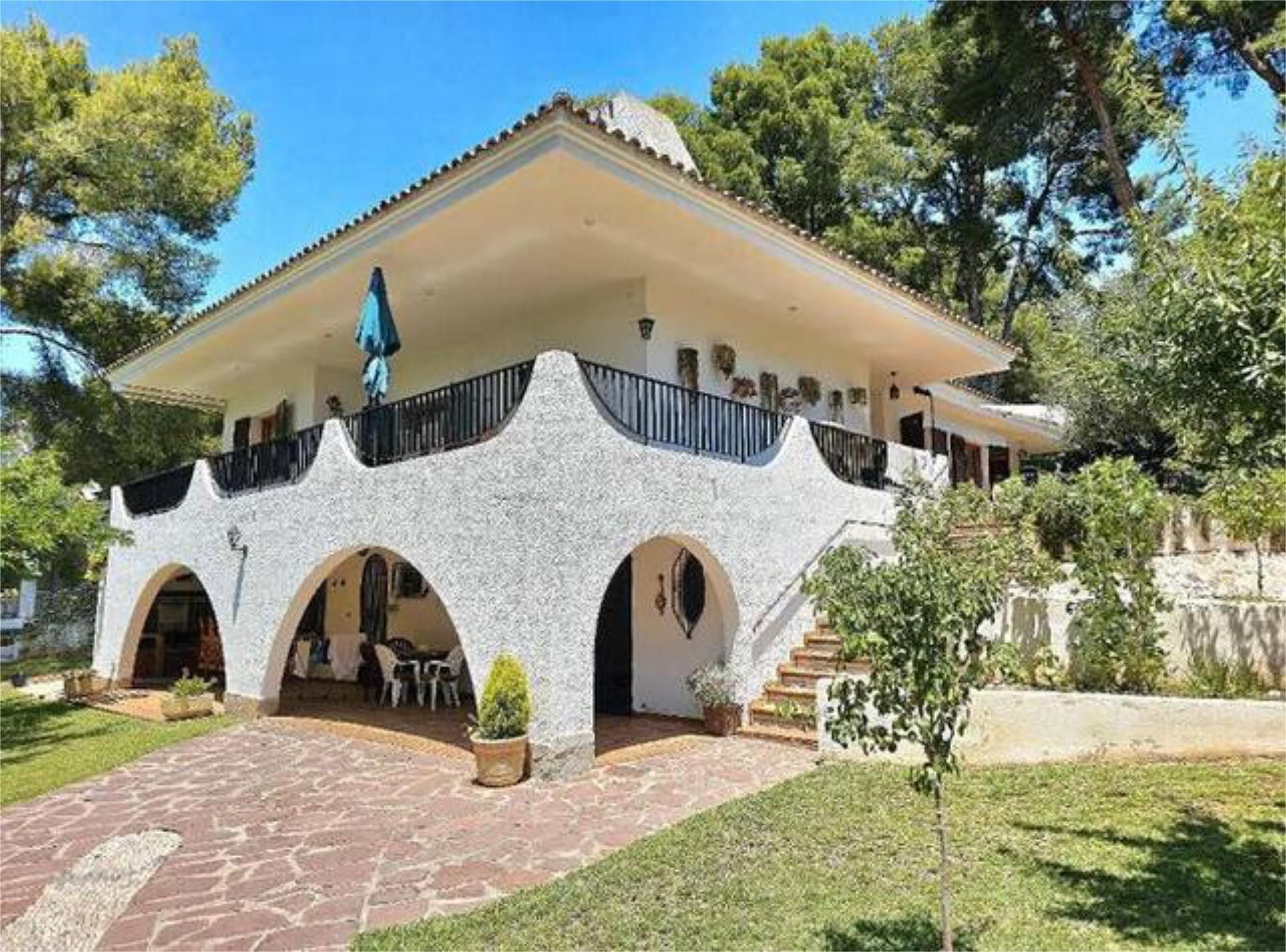 Jardí de Casa adosada de lloguer en Benicasim / Benicàssim amb Jardí privat, Terrassa i Traster