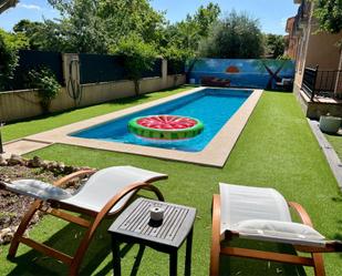 Swimming pool of House or chalet to rent in Talamanca de Jarama  with Air Conditioner, Heating and Private garden