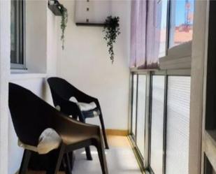 Balcony of Flat to rent in Valladolid Capital  with Heating, Parquet flooring and Furnished