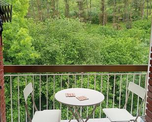 Balcony of Flat for sale in Bergara