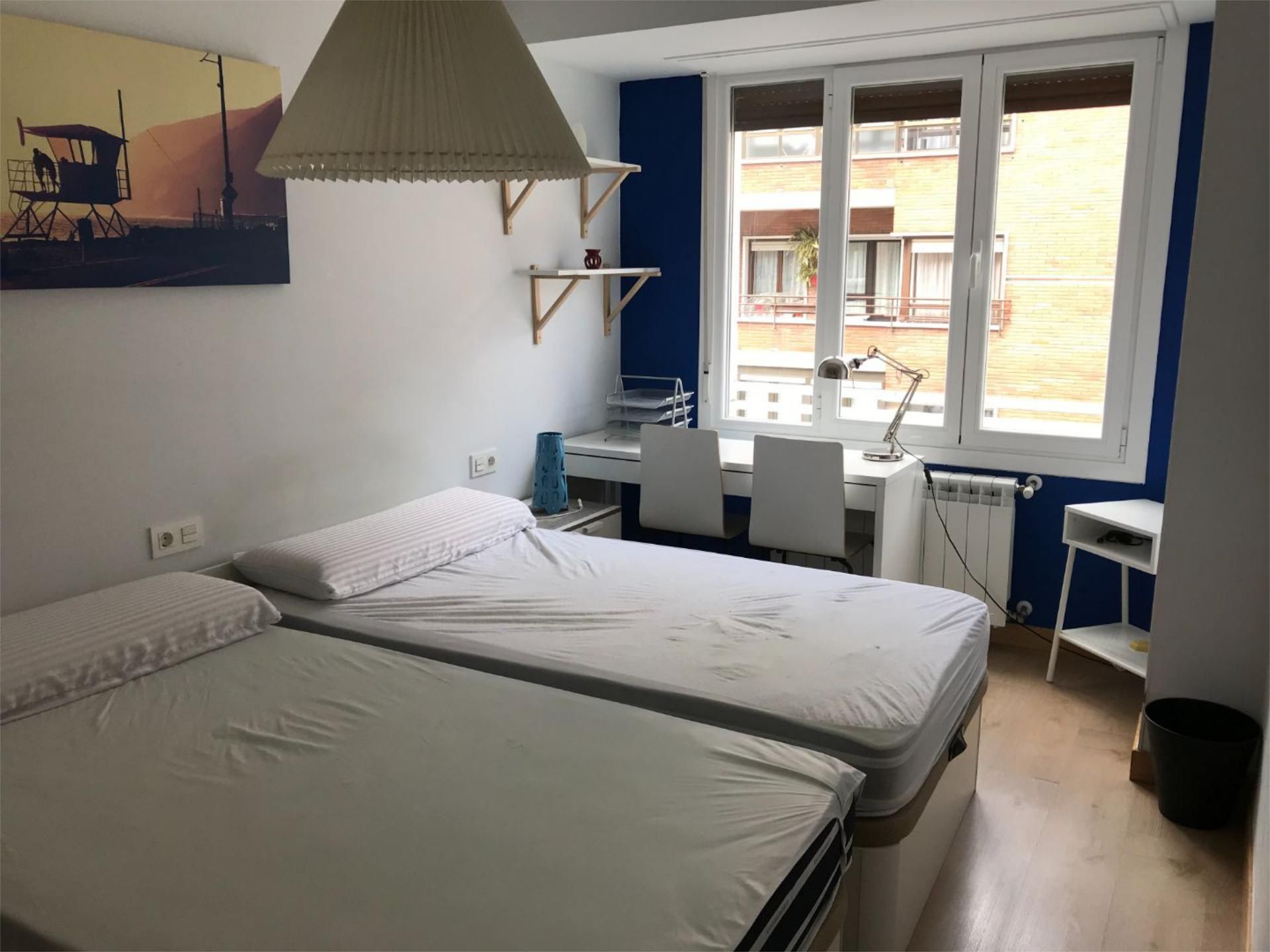 Bedroom of Flat to share in Vitoria - Gasteiz  with Heating, Parquet flooring and Furnished