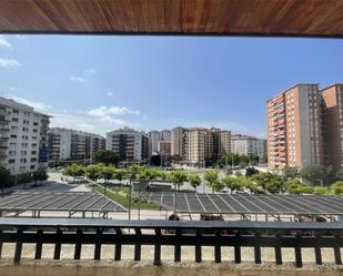 Exterior view of Flat for sale in  Pamplona / Iruña  with Heating, Parquet flooring and Terrace