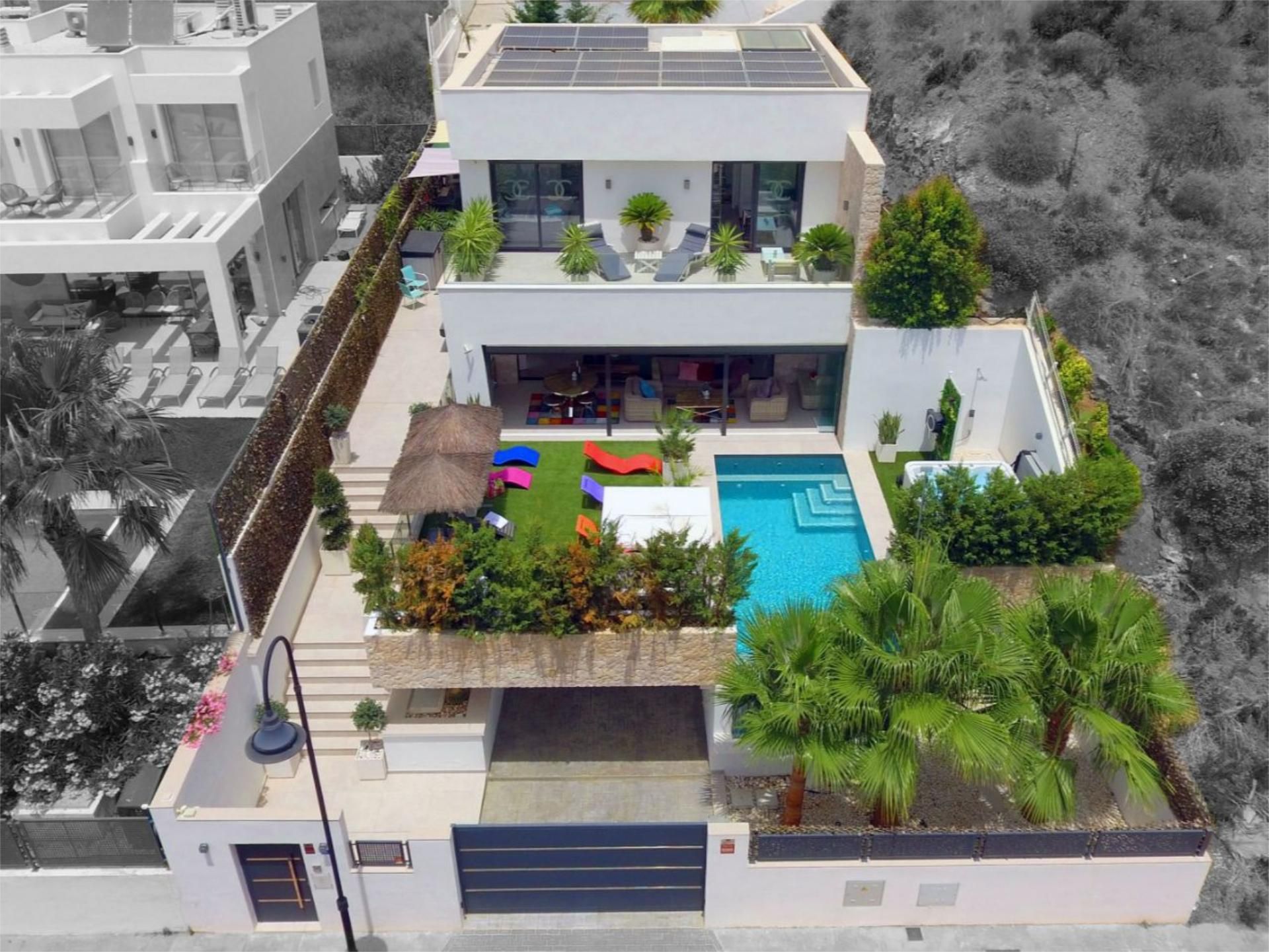 Jardí de Dúplex en venda en Mijas amb Aire condicionat, Terrassa i Piscina