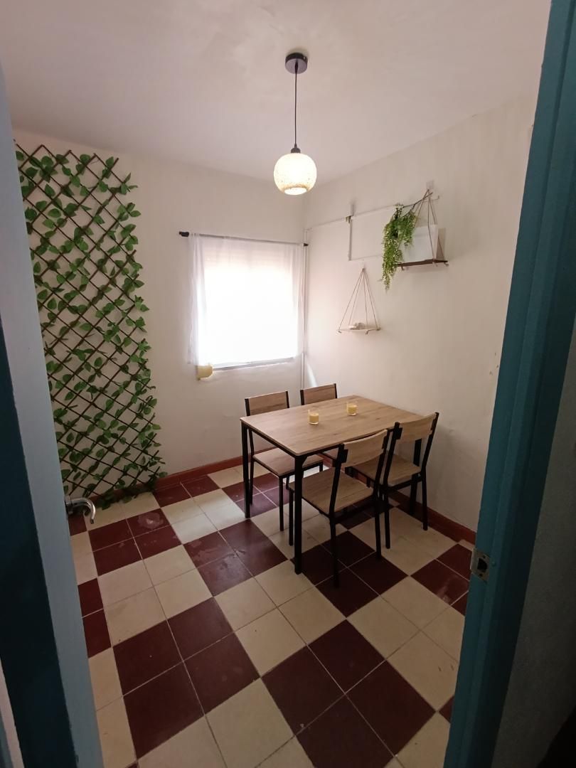 Dining room of Flat to share in Algeciras  with Furnished, Oven and Washing machine