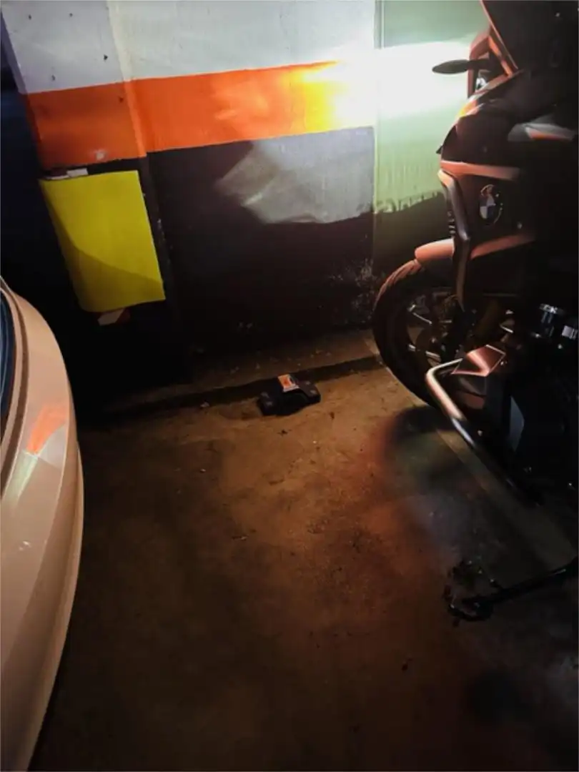 Exterior view of Garage for rent in Madrid