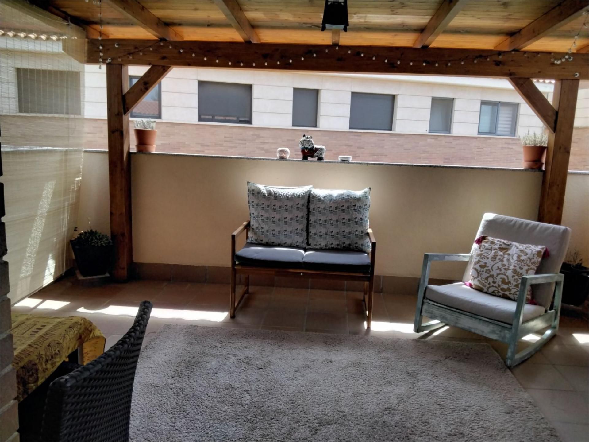 Terrassa de Casa adosada en venda en Gelida amb Calefacció, Jardí privat i Parquet