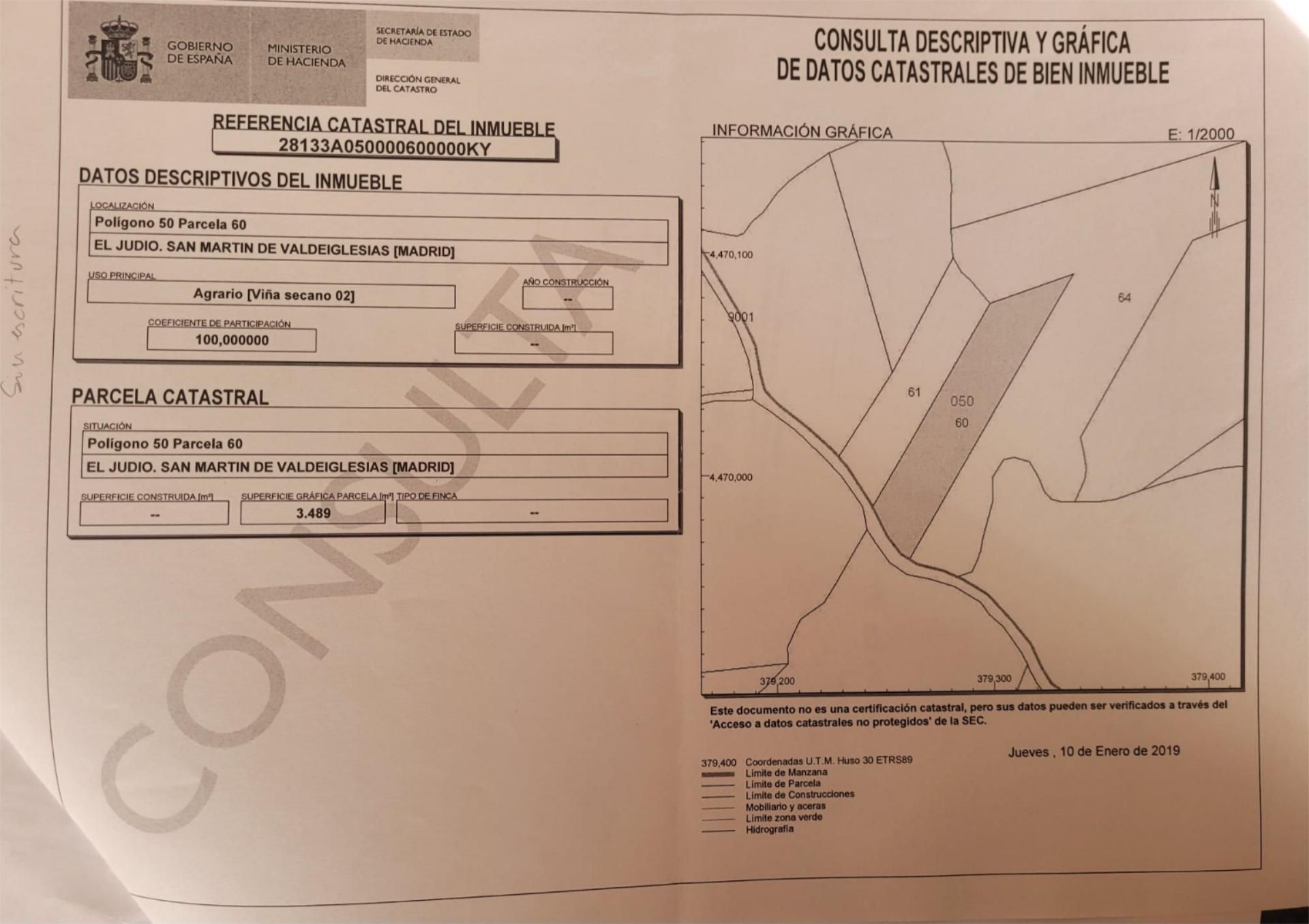 Grundstücke zum verkauf in San Martín de Valdeiglesias