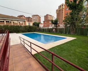 Swimming pool of Flat to rent in  Albacete Capital  with Heating, Private garden and Terrace