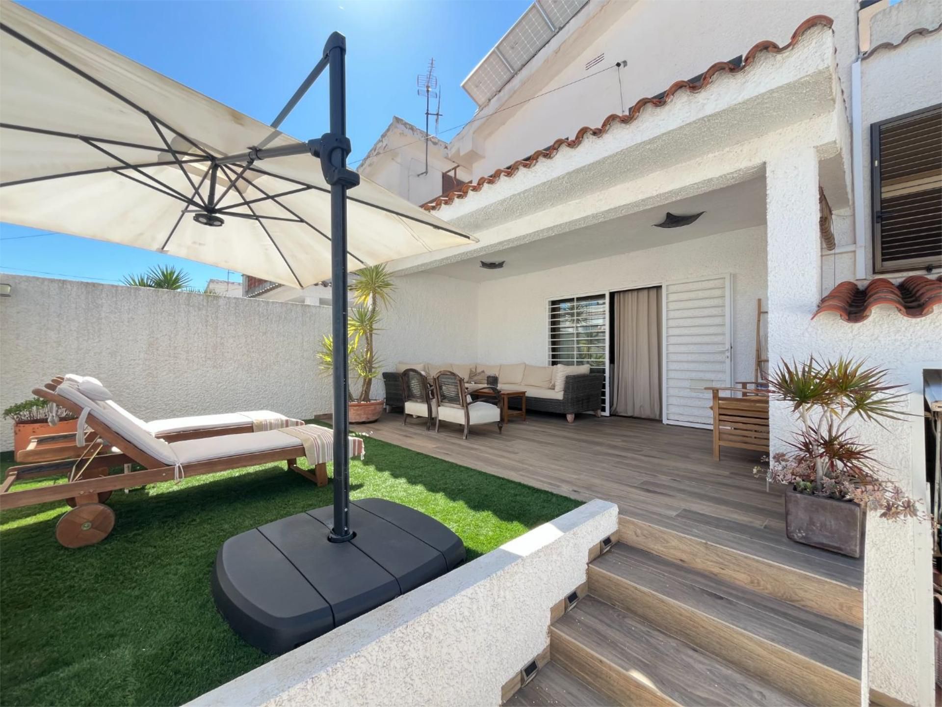 Terrace of Single-family semi-detached for sale in Benicasim / Benicàssim  with Air Conditioner, Terrace and Swimming Pool