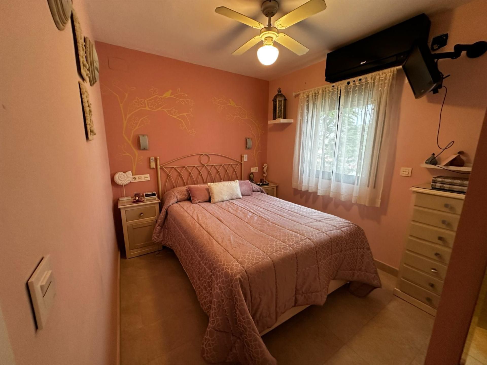 Bedroom of Flat for sale in Sanlúcar de Barrameda  with Air Conditioner and Terrace