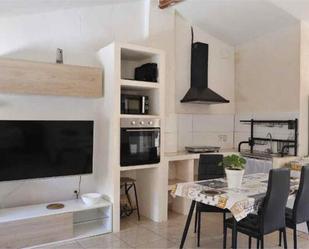Küche von Dachboden miete in Xàtiva mit Heizung, Terrasse und Möbliert
