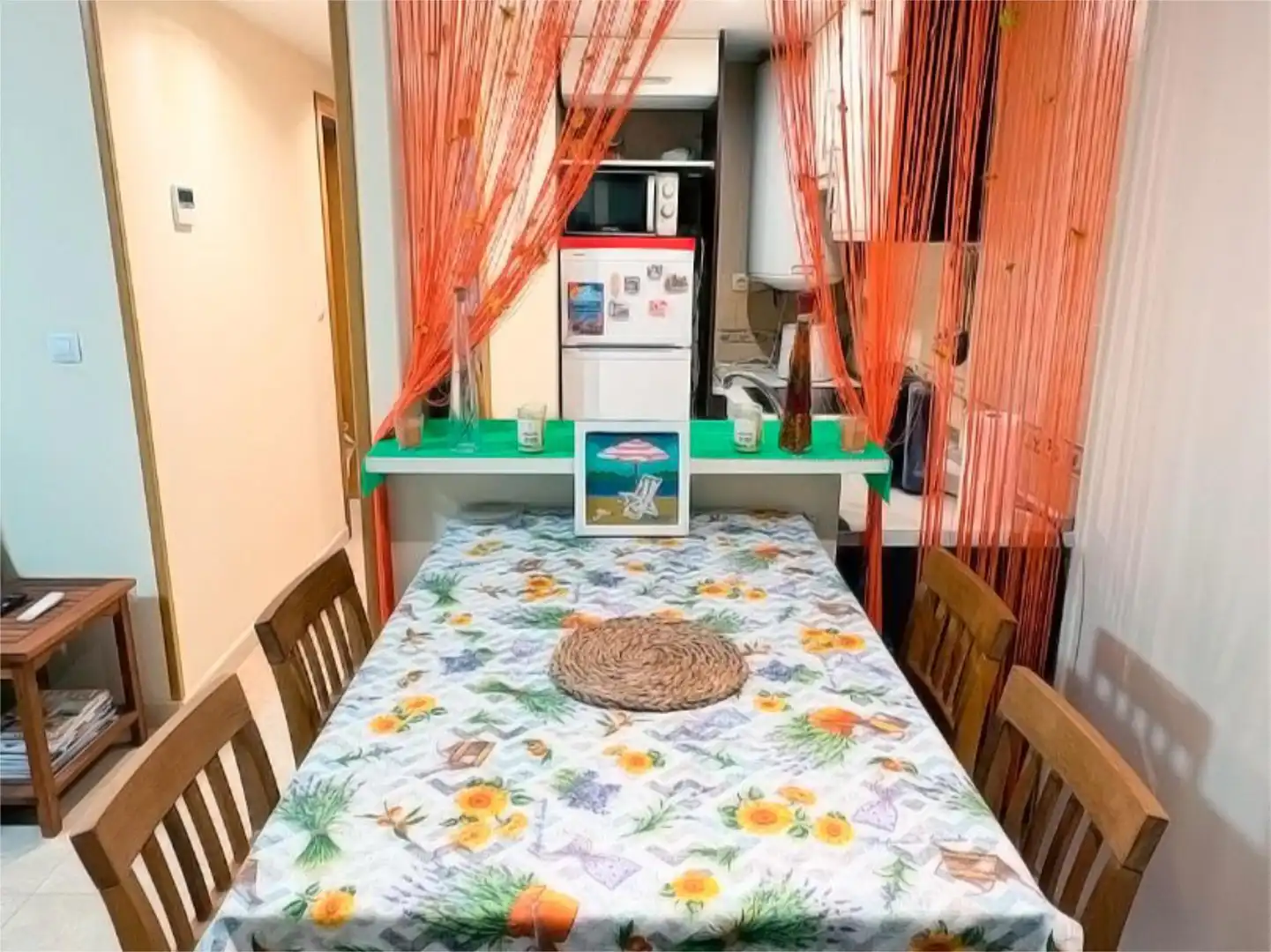 Apartamento de alquiler en Passeig Joan Miró, 20, Bellreguard Cocina de Apartamento de alquiler en Bellreguard con Aire acondicionado, Calefacción y Jardín privado