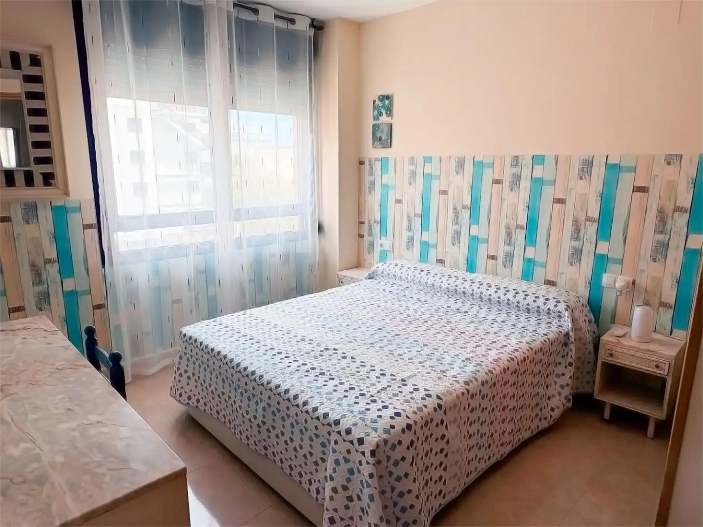 Apartamento de alquiler en Passeig Joan Miró, 20, Bellreguard Habitación de Apartamento de alquiler en Bellreguard con Aire acondicionado, Calefacción y Jardín privado