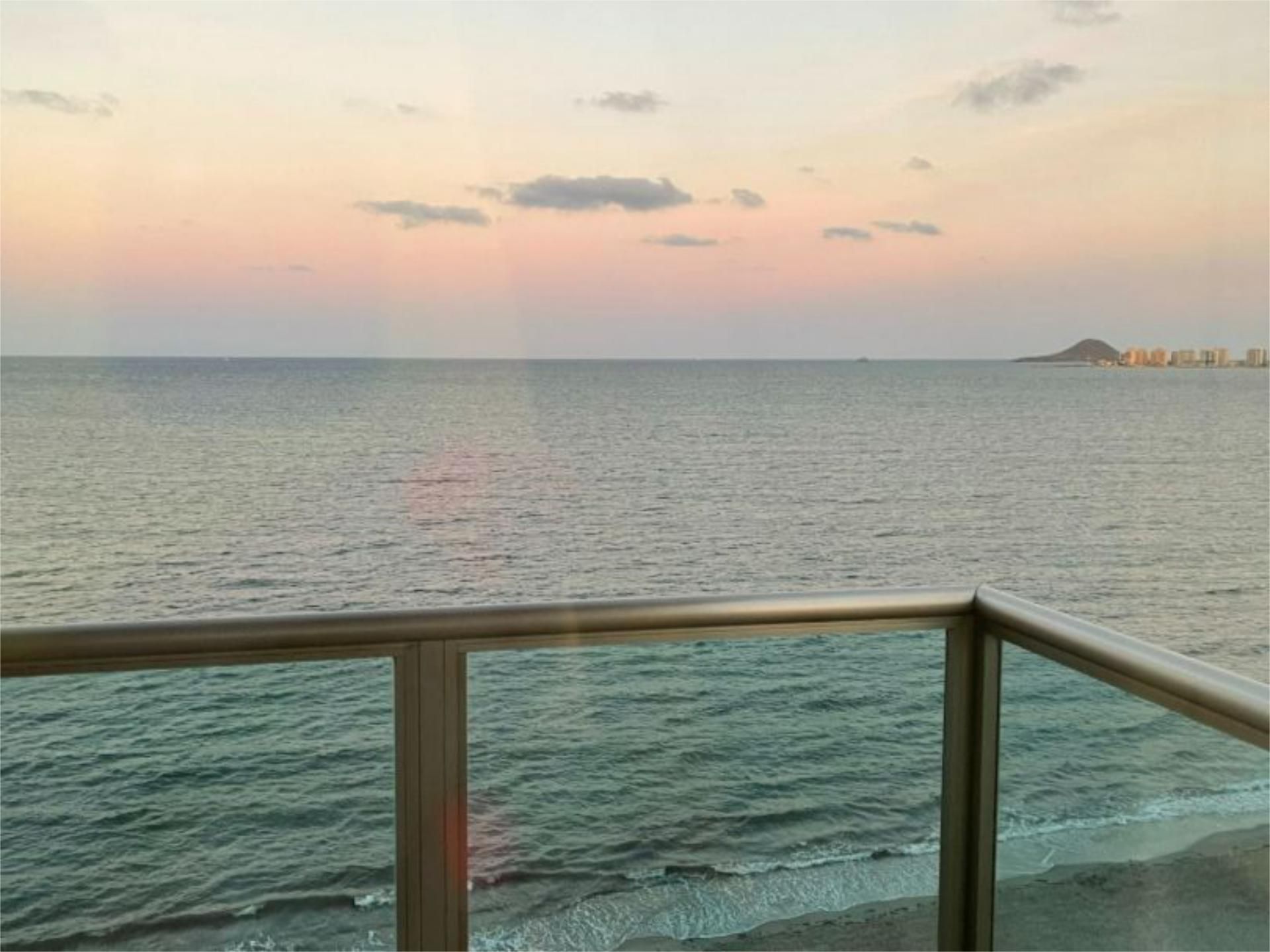 Balcony of Flat to rent in La Manga del Mar Menor  with Air Conditioner, Heating and Swimming Pool