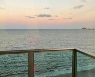 Balcony of Flat to rent in La Manga del Mar Menor  with Air Conditioner, Heating and Swimming Pool