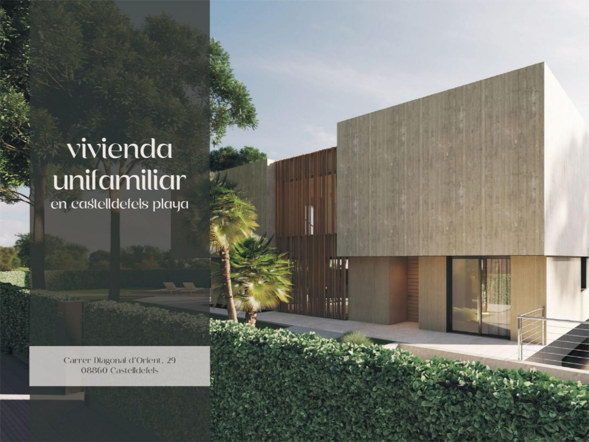 Garden of House or chalet for sale in Castelldefels  with Air Conditioner, Terrace and Swimming Pool