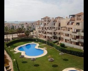 Vista exterior de Àtic de lloguer en Vera amb Aire condicionat, Calefacció i Moblat