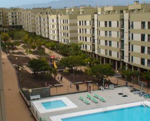 Vista exterior de Pis de lloguer en Las Palmas de Gran Canaria amb Jardí privat, Parquet i Piscina