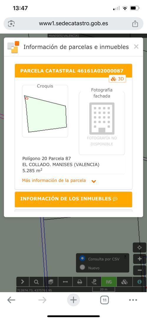Vista exterior de Terreno en venta en Manises