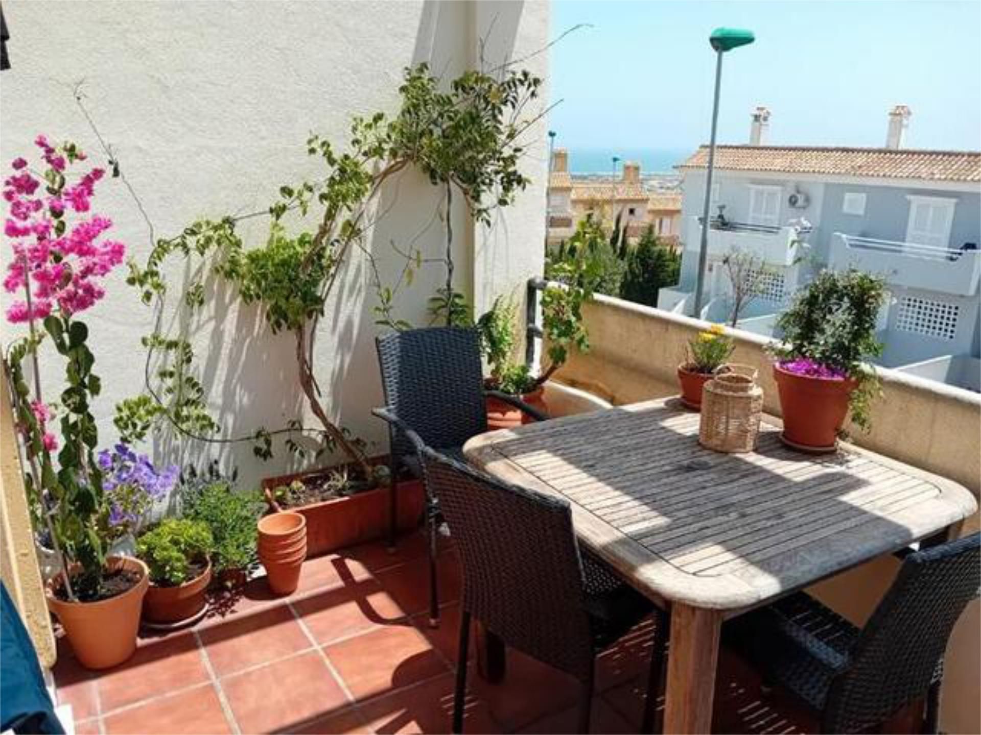 Terrace of Flat for sale in La Línea de la Concepción  with Swimming Pool and Furnished