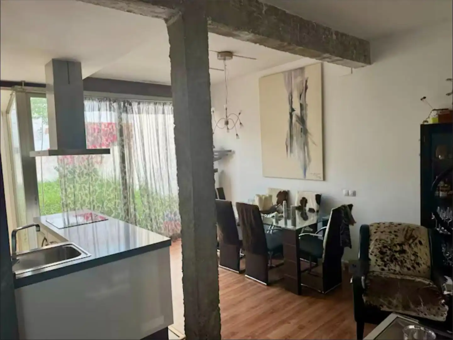 Dining room of Flat for rent in Sevilla  with Air Conditioner, Heating and Private garden