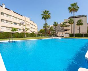 Swimming pool of Attic for sale in Málaga Capital  with Air Conditioner, Terrace and Swimming Pool