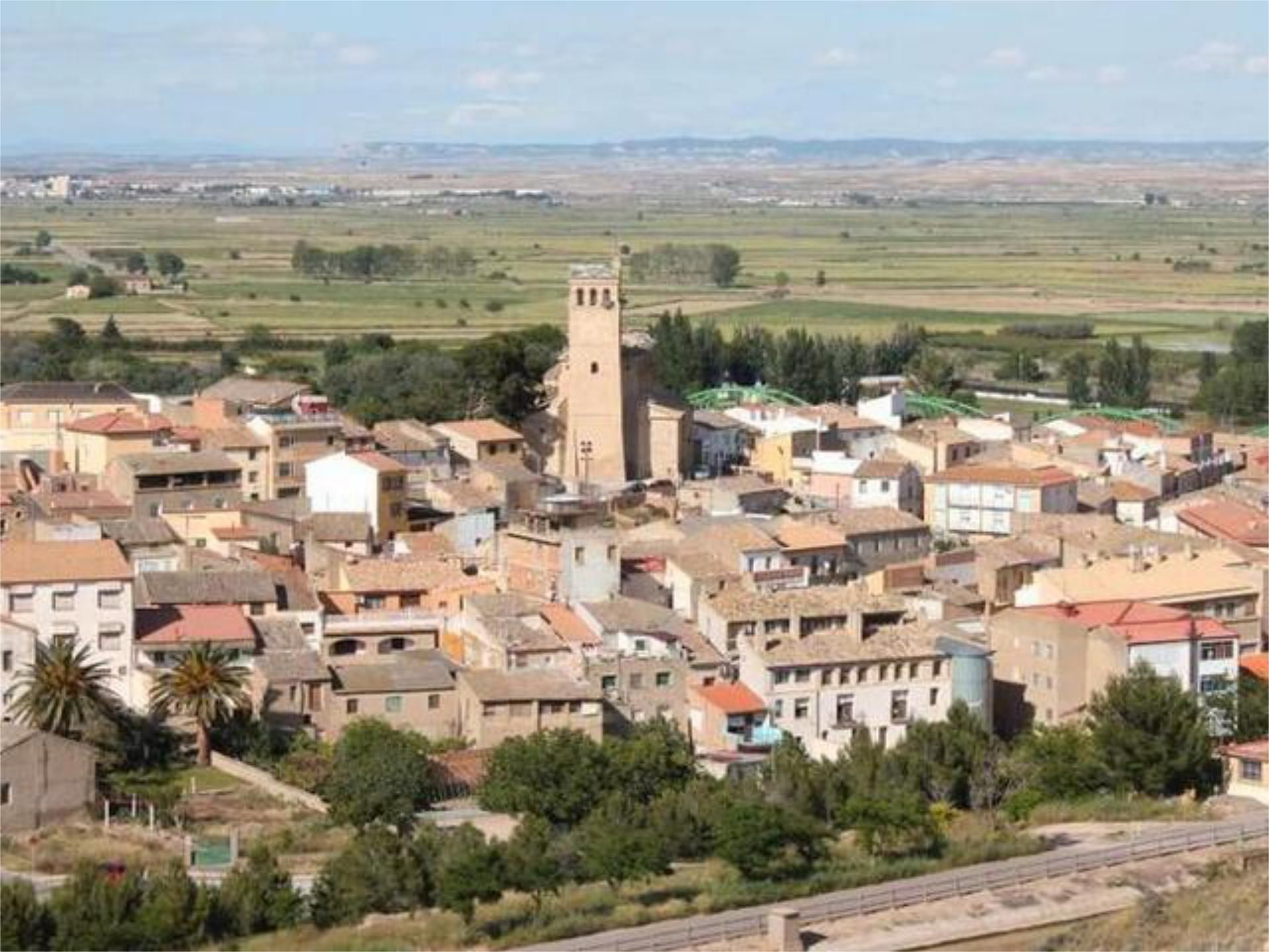 Vista exterior de Casa o xalet en venda en Gallur amb Terrassa