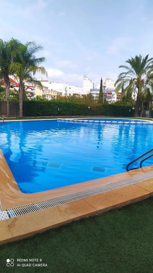 Piscina de Pis de lloguer en Calpe / Calp amb Aire condicionat, Calefacció i Terrassa