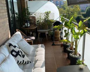 Terrassa de Pis de lloguer en Esplugues de Llobregat amb Aire condicionat, Calefacció i Jardí privat